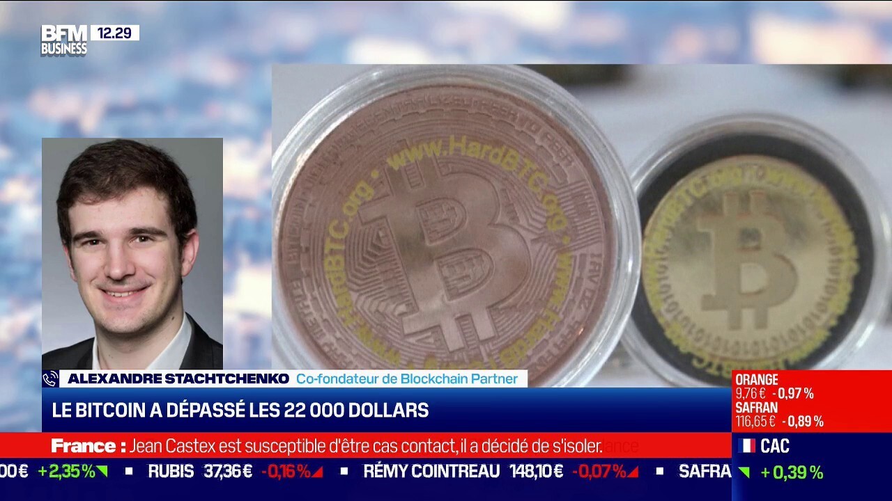 Bitcoin : Le bitcoin franchit pour la première fois le cap historique de  20.000 dollars - BFM Bourse
