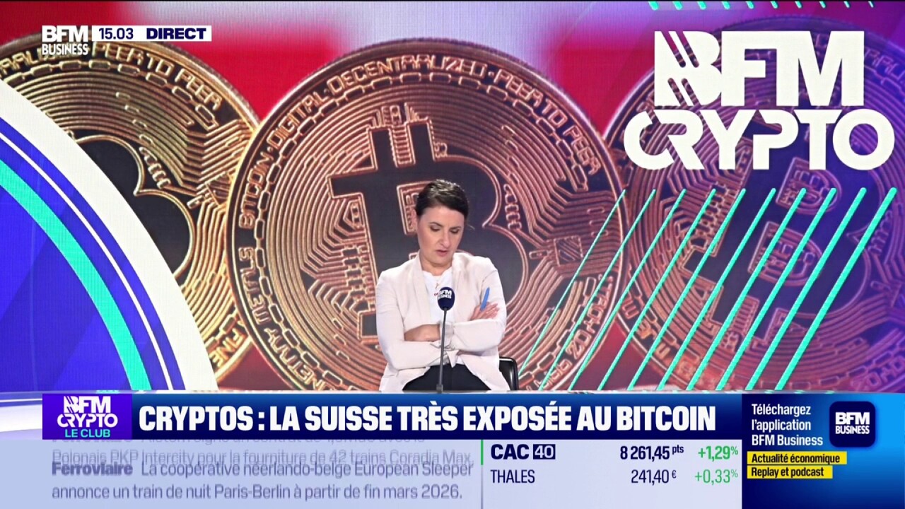 Cryptos : la Suisse très exposée au Bitcoin