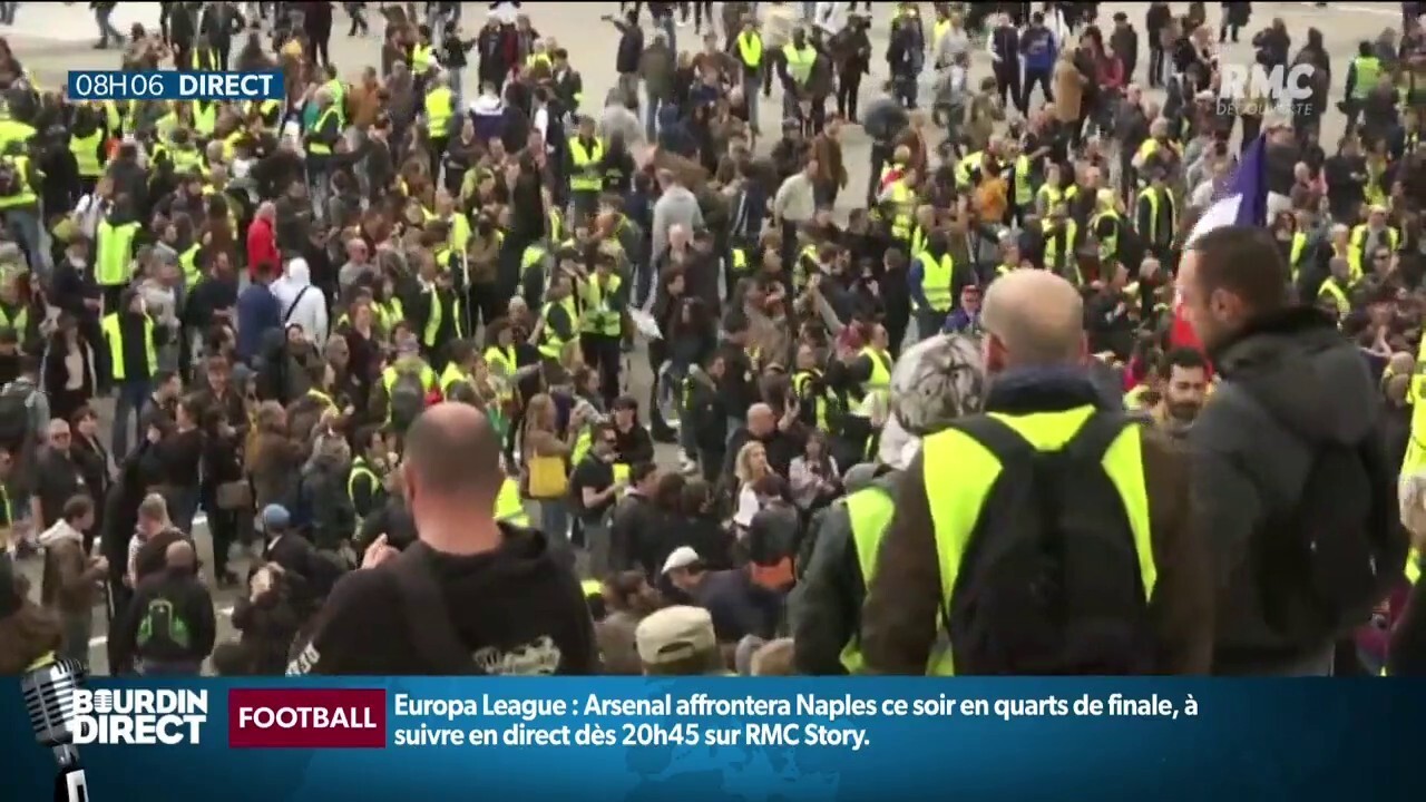 Les Gilets Jaunes Divisés Pour Lacte 23 Après Lincendie De Notre Dame