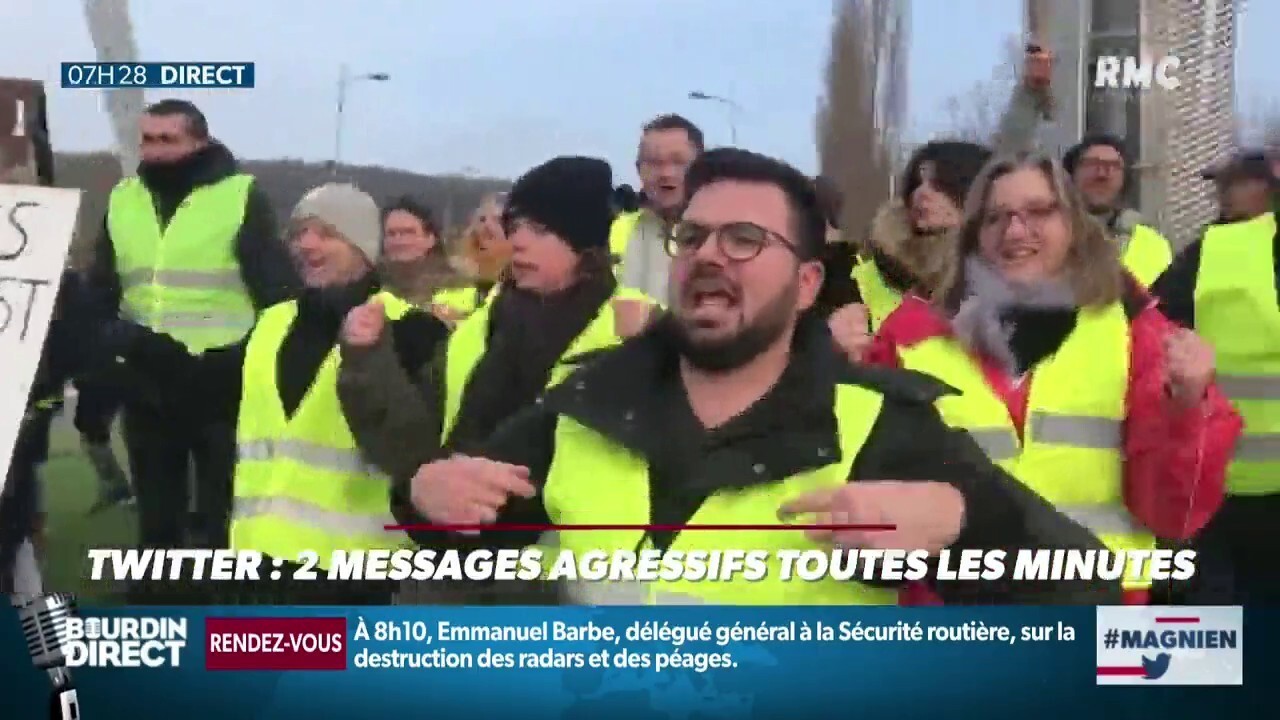 Magnien Une Nouvelle Chanson Gilet Jaune Cartonne