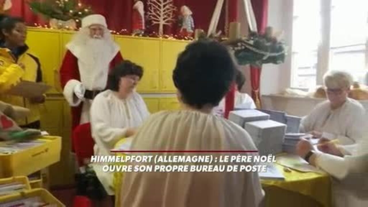 Bonne Nouvelle Le Pere Noel A Ouvert Son Bureau De Poste