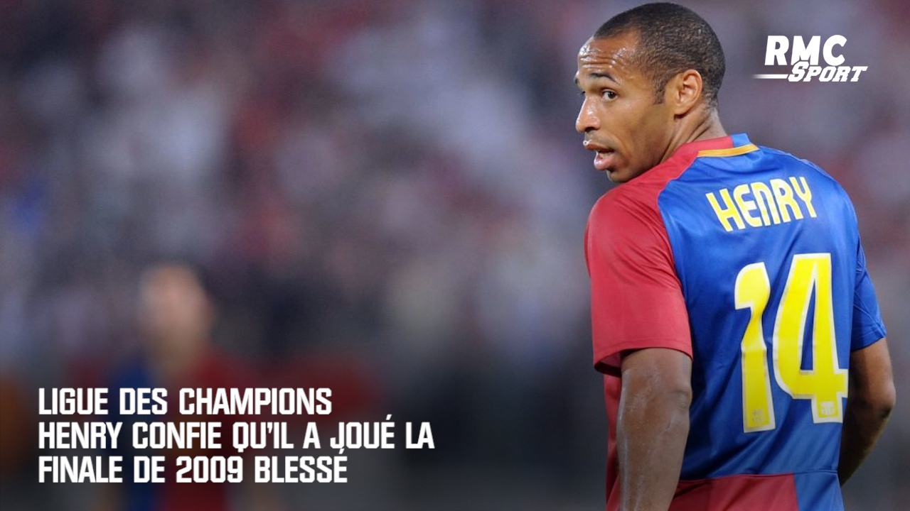 Ligue Des Champions Thierry Henry Revele Qu Il A Joue Blesse La Finale 2009