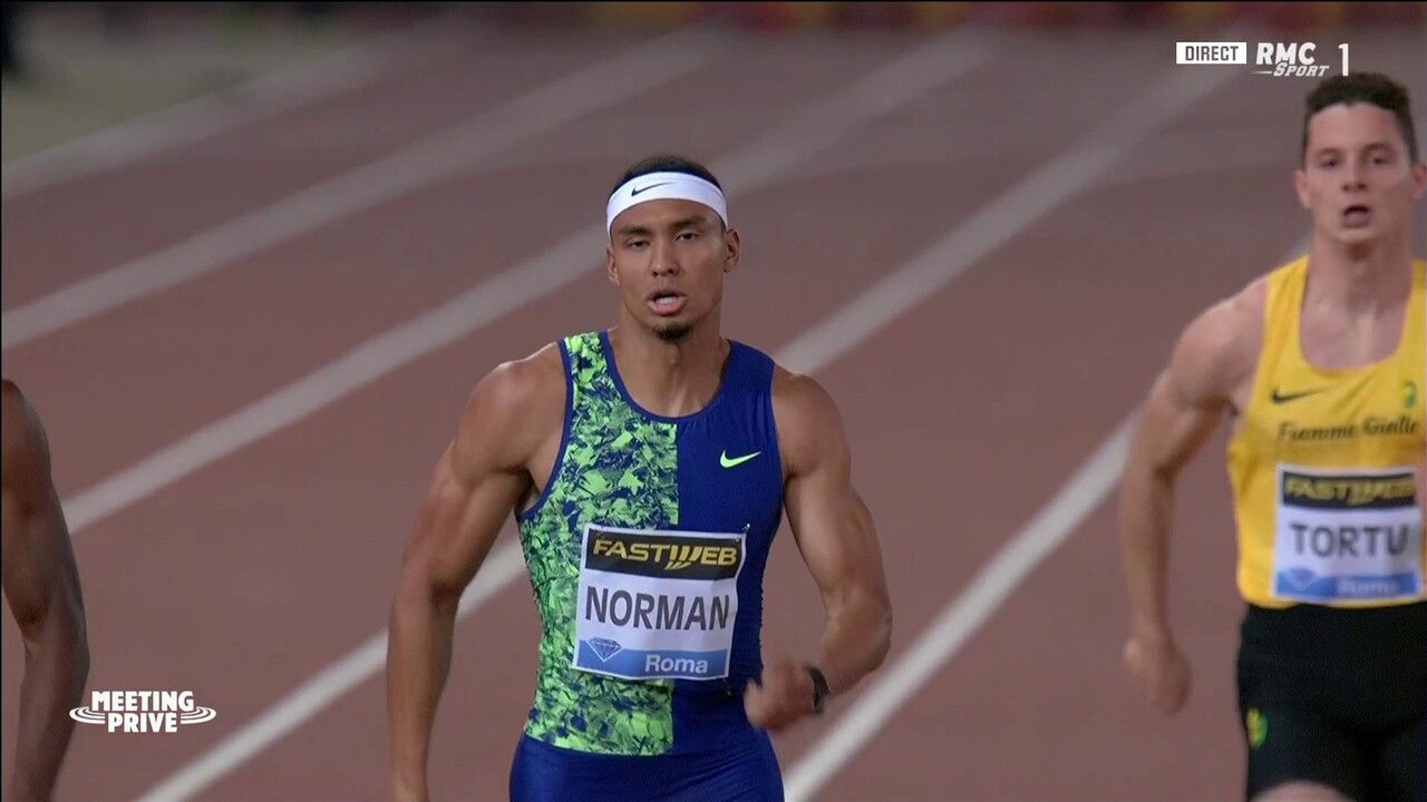 Diamond League Noah Lyles Battu Par Michael Norman Sur Le 200m