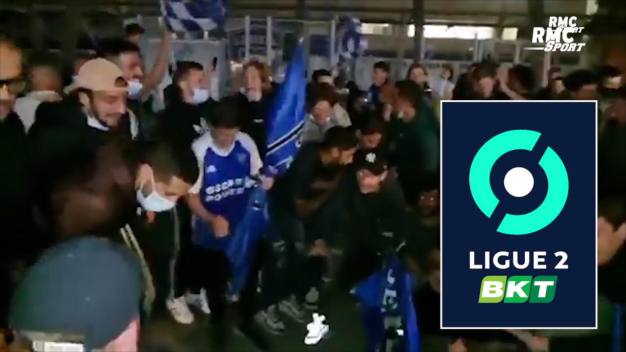 Football La Joie Intense Des Supporters Bastiais Apres La Montee En Ligue 2