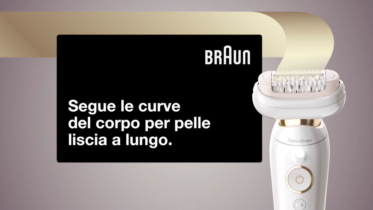 Braun Epilatore Silk-épil Flex 9-005 e mini depilatore viso - QVC Italia